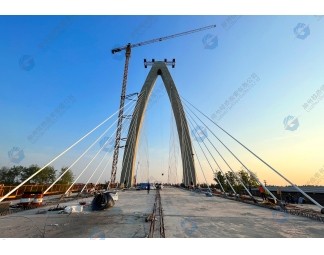 浙江中天余杭东湖北路斜拉桥