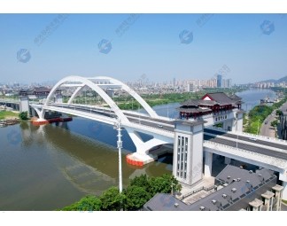 Jinxianmen Arch Bridge in Guangdong Province