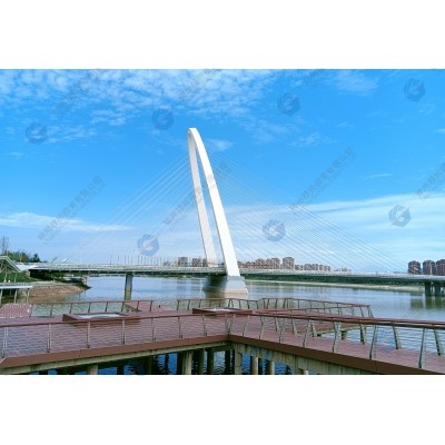 西安浐灞斜拉索