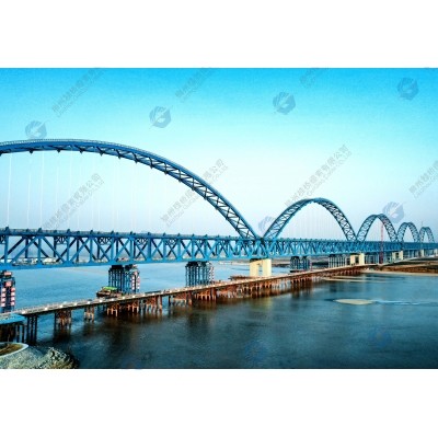 雄商高铁黄河特大桥十一标五联拱