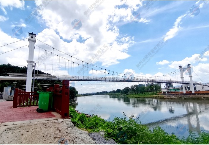 Ji'an Yongxin Park Suspension Bridge